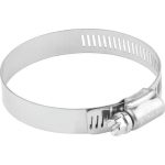 ЗУБР 2 шт., 57-76 мм, нерж. сталь, просечная лента 12,7 мм, хомуты Профессионал