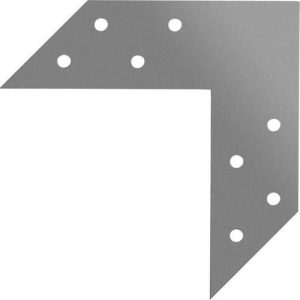 ЗУБР УС-2.0, 120 x 120 x 35 x 2 мм, угловой соединитель