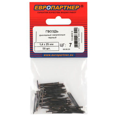 Гвозди финишные черные 1,4х25мм 50шт — изображение 2