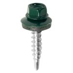 Саморез кровельный RAL 6005, зеленый мох, 4,8х35 мм (250 шт)