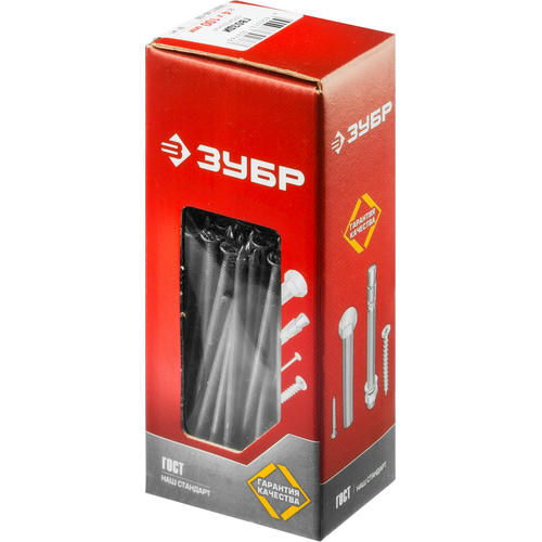 ЗУБР 100 х 4.0 мм, 1 кг, ГОСТ 4028-73, гвозди строительные — изображение 2