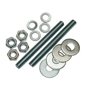 Шпилька DIN976 с гайкой и шайбой М10x140 2шт