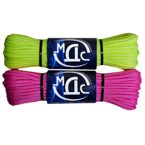 Шнур с сердечником ТПК МДС 4мм 20м ПП 16-прядный неоновый