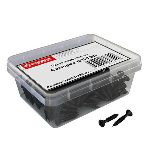 Саморез Izogertz IZG-ГВЛ 3,9х25 мм 300 шт