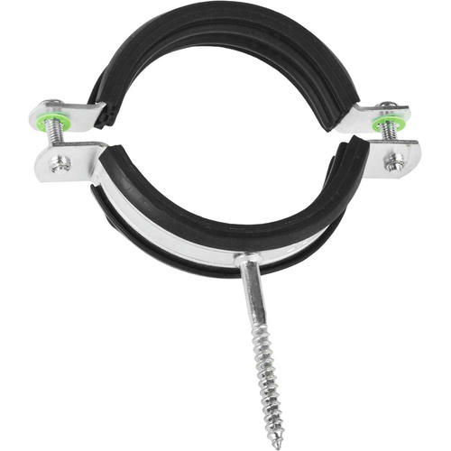 ЗУБР 1 шт., 73-82 мм, 2 1/2", хомут трубный оцинкованный Эксперт