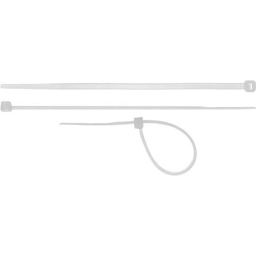 СИБИН 300х4.8 мм, 100 шт, хомуты нейлоновые белые — изображение 2