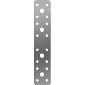 ЗУБР КП-2.0, 180 x 35 x 2 мм, цинк, крепежная пластина