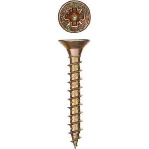 ЗУБР 25 х 3.0 мм, 70 шт., желтый цинк, СУ-Ж саморезы универсальные по дереву Мастер