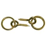 Кольцо для картины с петлей-шурупом d11мм 2шт