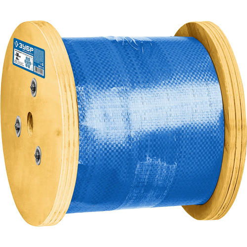 ЗУБР d=10 мм, L=60 м, DIN 3066 трос грузоподъемный стальной, оцинкованный Профессионал — изображение 2