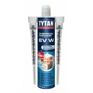 Анкер химический двухкомпонентный Tytan Professional EV-W 19372 компонент А + компонент В зимний 300 мл