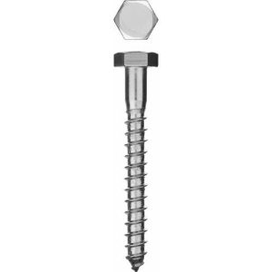 ЗУБР 90 х 10 мм, 25 шт., ШДШ шурупы с шестигранной головкой (DIN 571) Мастер