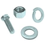 Болт DIN933 М6х40 + гайка + шайба + гровер 6шт
