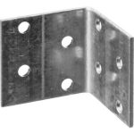ЗУБР УКР-2.0, 40 x 40 x 40 x 2 мм, цинк, равносторонний крепежный уголок