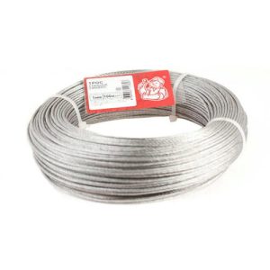 Трос стальной DIN 3055 1мм (100 м)