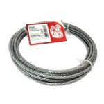 Трос стальной в оболочке PVC 3/4мм ( 5 м)