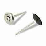 Шуруп ART 9089 А2 c полупотайной головкой и двухсоставной шайбой сталь+EPDM, звездообразный шлиц TX 4,5х45 TX20