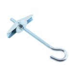 Складной пруж.дюбель с крюком М8 (1шт)