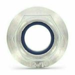 Гайка DIN 6926 А4 шестигранная, фланцевая, с насечками М8