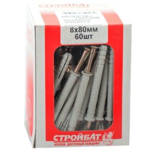 Дюбель-гвоздь 8х 80 пот (60 шт)