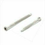 Шуруп ART 9241 А2 самосверлящий, самозенкующий с полупотайной головкой, со второй фиксирующей резьбой, звездообразный шлиц TX 4,5х40/24 TX20