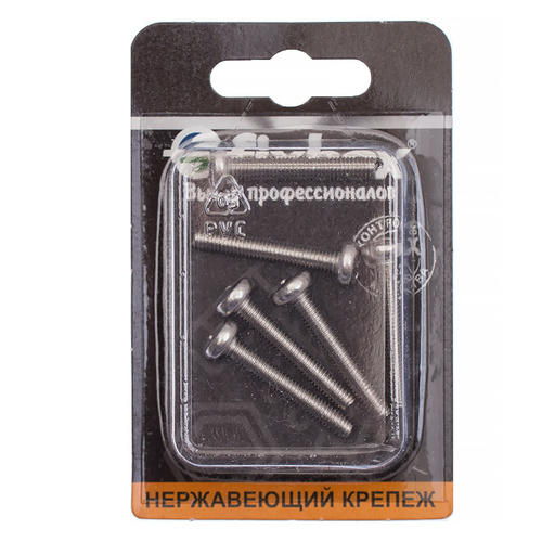 Винт нерж.пкр. DIN 7985 М5x30 (6 шт)