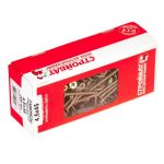 Саморезы универсальные желтые ШУж 4,5х45мм, потайная голова, 200шт