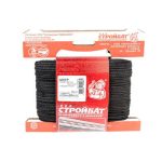 Шнур хоз.быт с сердеч. 2,5 мм (черный 50 м)