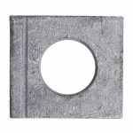 Шайба DIN 435 косая квадратная клиновая с проточкой, уклон 14%, для балок двутавровых M12 (D14)