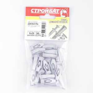 Дюбель для гипсокартона 8х28 (30 шт)
