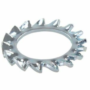 Шайба DIN 6798 стопорная оцинкованная с упругими зубцами M10 (D10,5)