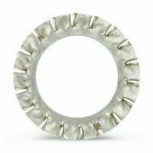 Шайба DIN 6798 форма A А4 стопорная, пружинная с внешними зубьями М2