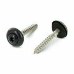 Шуруп ART 9087 А2 c полупотайной головкой и EPDM-шайбой, звездообразный шлиц TX 4,5х80 TX20 RAL 7016