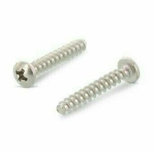 Винт ART 9091 А2 самонарезающий с полукруглой головкой для термопластов, крестообразный шлиц PH 4х8