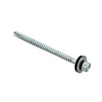 Саморезы кровельные оц.с буром 6,3х 76 (4 шт)