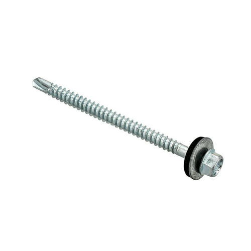 Саморезы кровельные оц.с буром 6,3х 76 (4 шт)