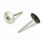 Шуруп ART 9169 А2 c полупотайной головкой и двухсоставной шайбой сталь+EPDM, крестообразный шлиц PZ 4,5х70