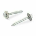 Саморез ART 9059 А2 фасадный, остроконечный, с шестигранной головкой и EPDM-шайбой, тип А 6,5х165