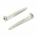 Шуруп DIN 7996 Z А2 по дереву, с полукруглой головкой, крестообразный шлиц PZ 4х50