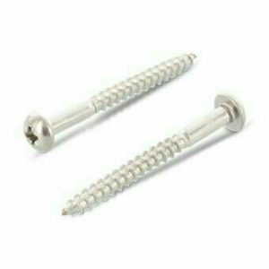 Шуруп DIN 7996 Z А4 по дереву, с полукруглой головкой, крестообразный шлиц PZ 4х30