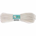 Шнур бельевой полипропиленовый с сердечником D-3 мм L-20 м, белый