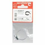 Хомут червячный 1 1/4" (16-32мм) (1 шт)