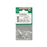 Саморезы для монт.окон оцинк.с буром 3,9х25 (10 шт)