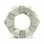 Гайка DIN 935 А2 шестигранная, корончатая М16