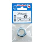 Гайка шестигранная DIN 934 М20, 1шт, цинк