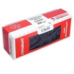 Саморезы гипсокартон-метал ШСГМ 3,5х32мм, 200шт, фосфатированные