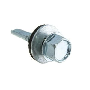 Саморезы кровельные оц.с буром 5,5х19 (14 шт)