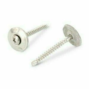 Шуруп ART 9388 А2 c полупотайной головкой и EPDM-шайбой, звездообразный шлиц TX 4,5х45 TX20