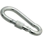 Карабин с предохр.гайкой М10 DIN5299 (1 шт)