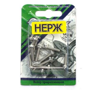 Винт нерж.пкр. DIN 7985 М 4х16 (12шт)